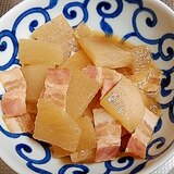 超簡単！ハンパ食材で箸休め！ベーコンと大根の炒め煮